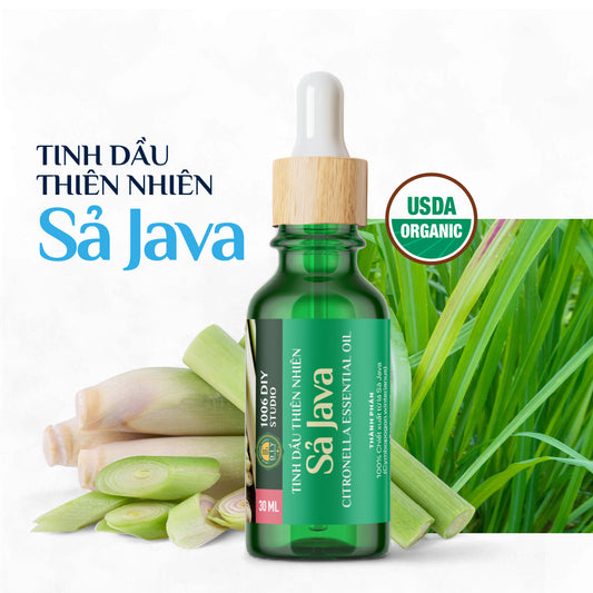 Tinh Dầu Sả Java Hữu Cơ 100% Nguyên Chất