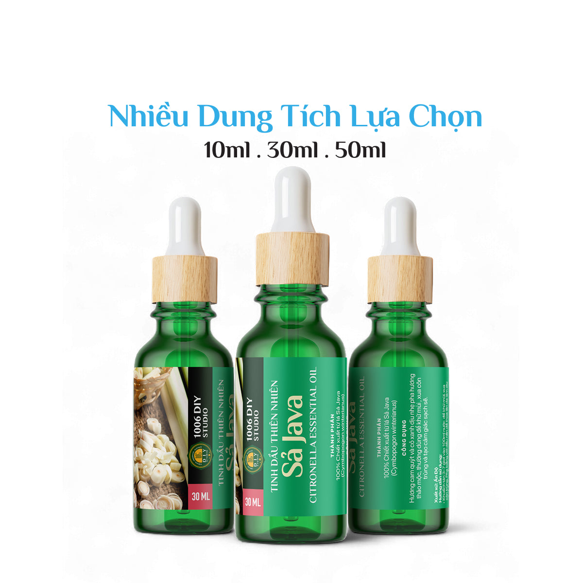 Tinh Dầu Sả Java Hữu Cơ 100% Nguyên Chất