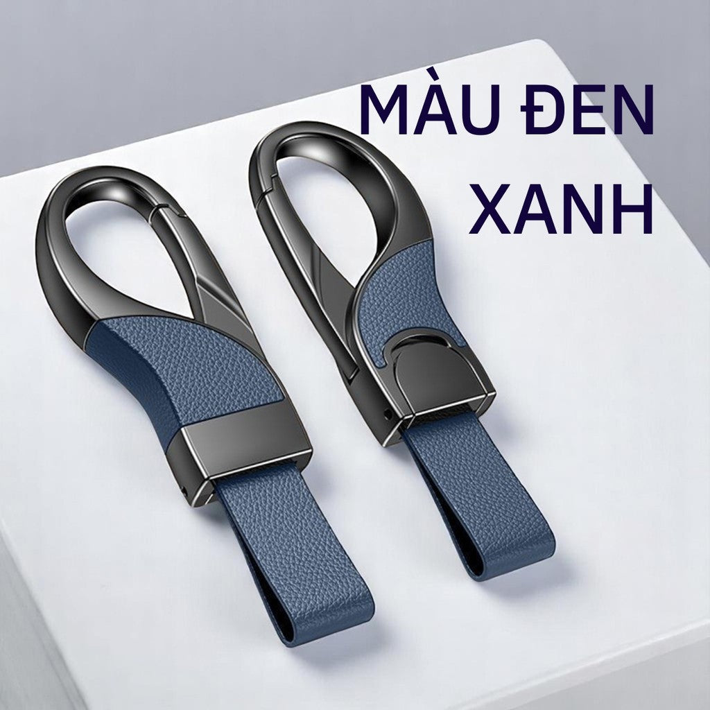 Móc Khóa Ô Tô Nam Cao Cấp Hợp Kim + Da