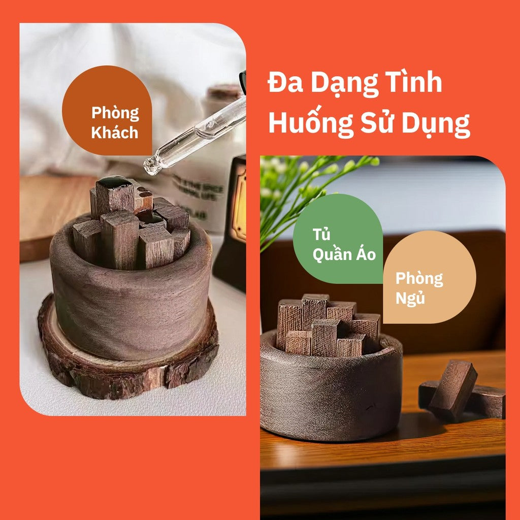 Gỗ Khuếch Tán Tinh Dầu Tự Nhiên Cao Cấp