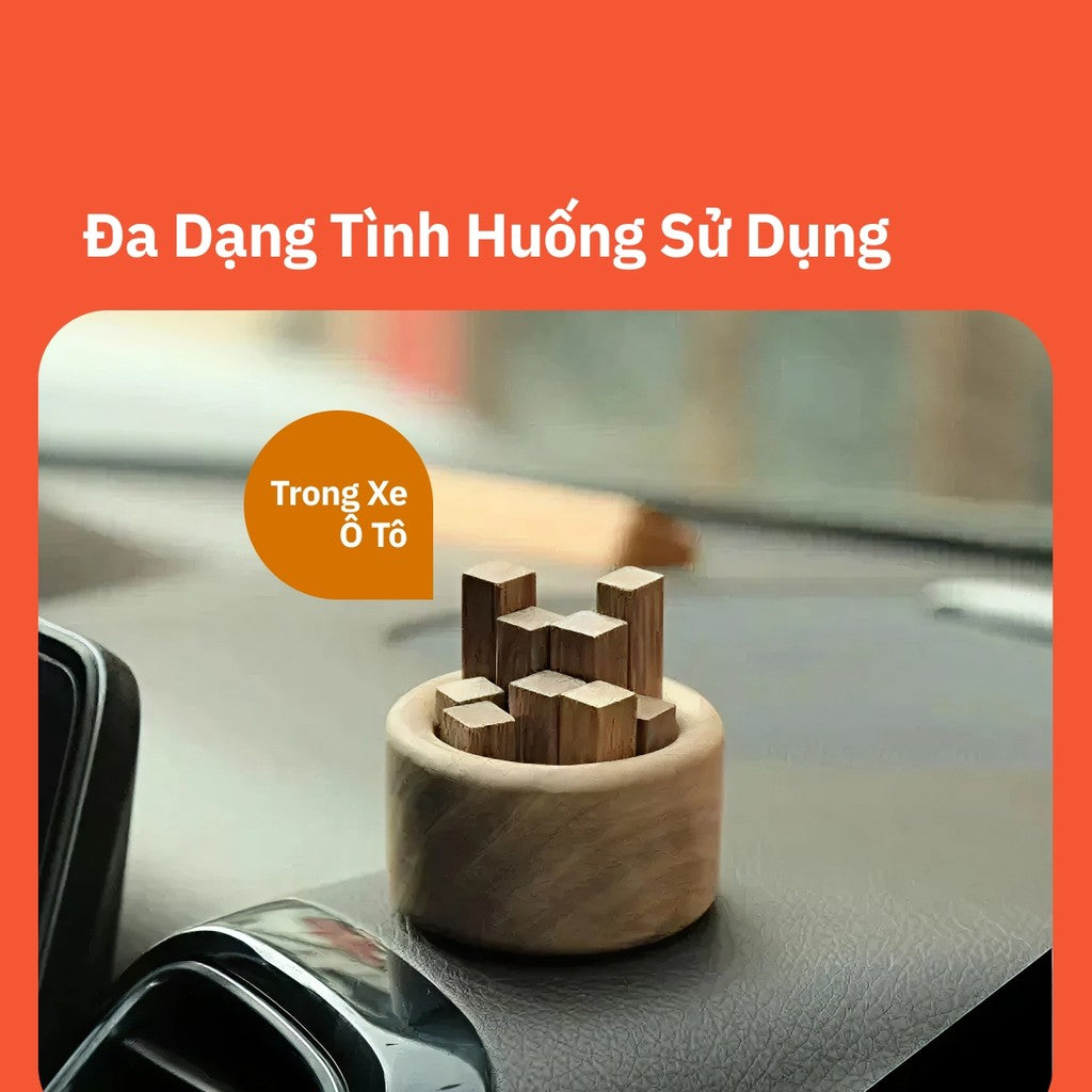 Gỗ Khuếch Tán Tinh Dầu Tự Nhiên Cao Cấp