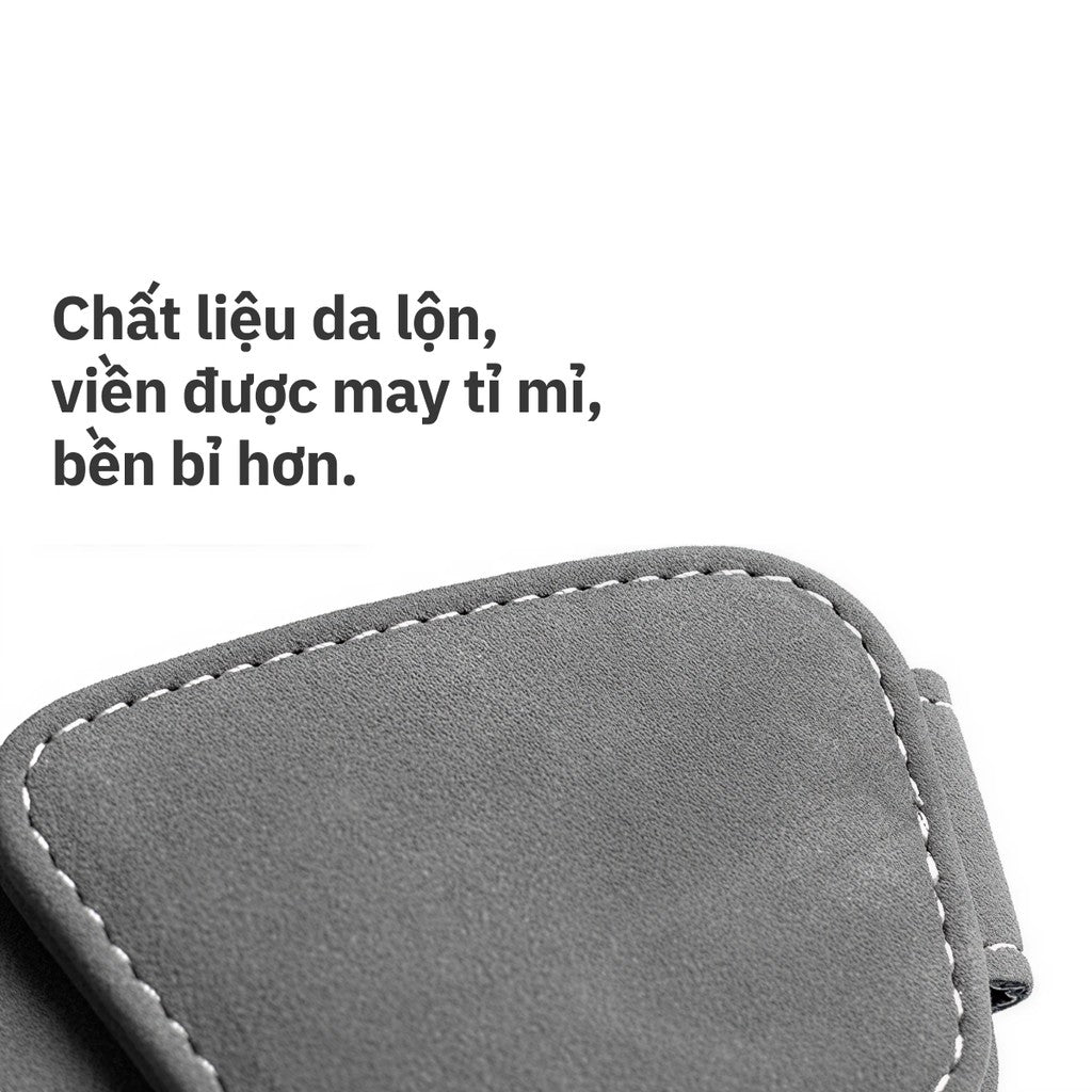 Kẹp Kính Đôi Nam Châm Đa Năng Cho Ô Tô