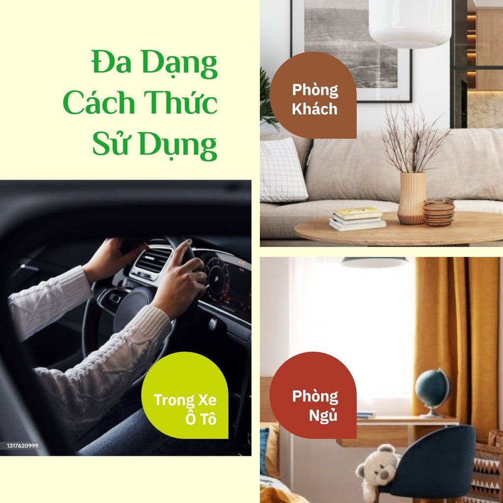 Tinh Dầu Treo Xe Ô Tô