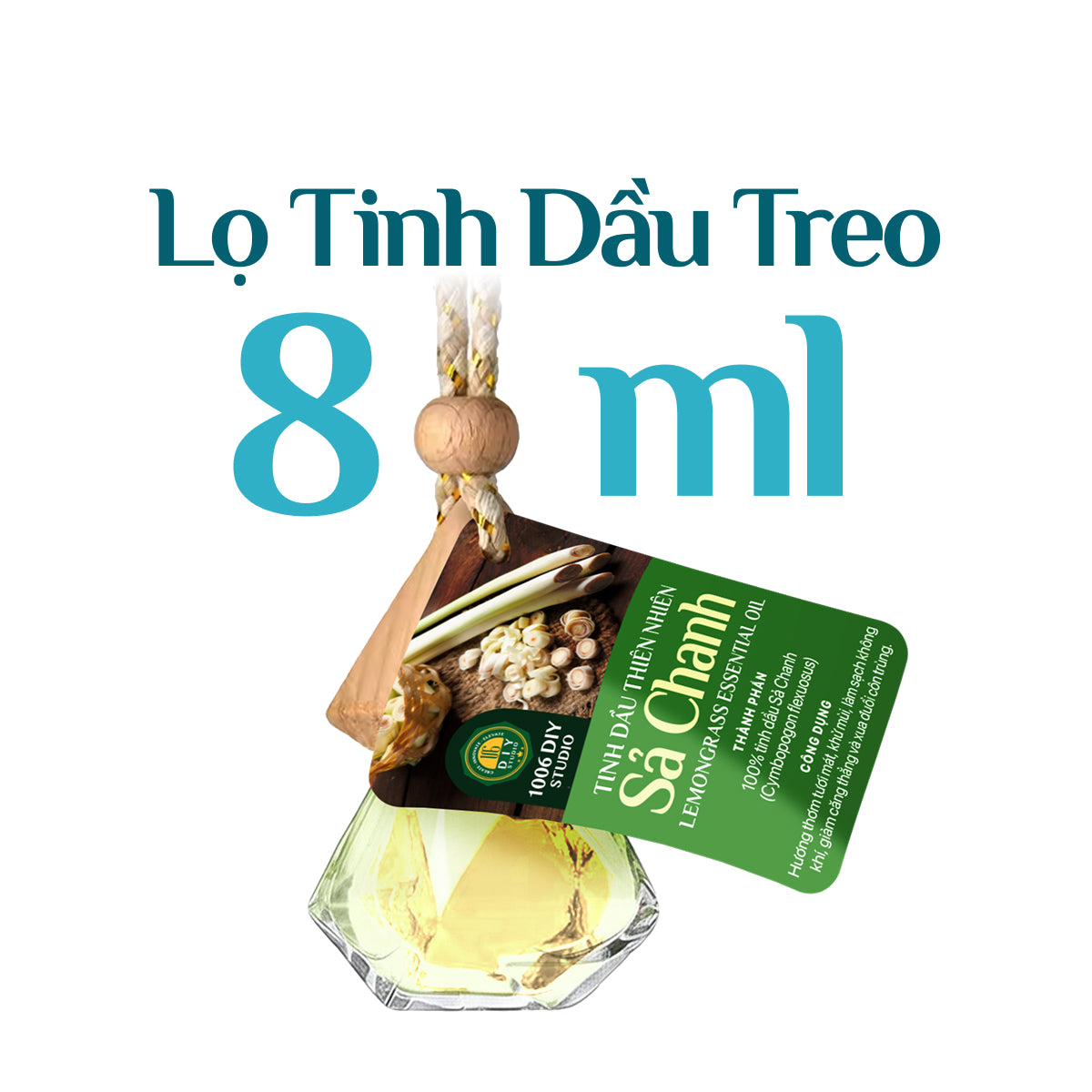 Tinh Dầu Sả Chanh Nguyên Chất 100%