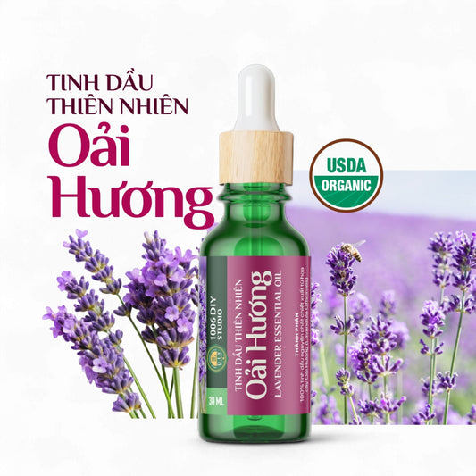 Tinh Dầu Oải Hương Lavender Nguyên Chất