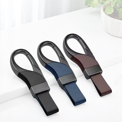 Móc Khóa Ô Tô Nam Cao Cấp Hợp Kim + Da