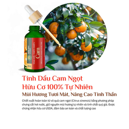 Tinh Dầu Cam Nguyên Chất 100%