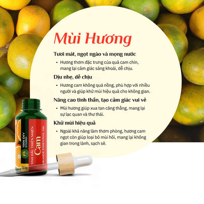 Tinh Dầu Cam Nguyên Chất 100%