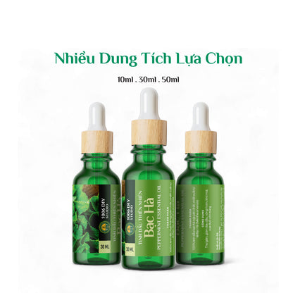 Tinh Dầu Bạc Hà Hữu Cơ Nguyên Chất 100%