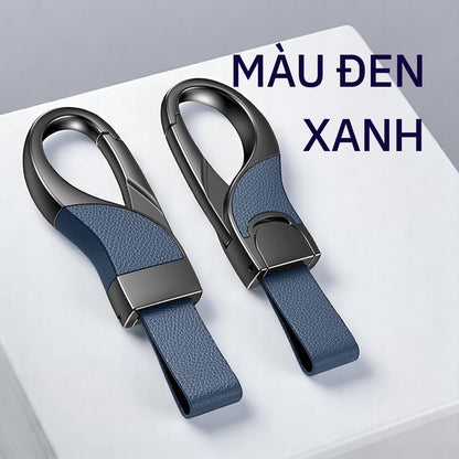 Móc Khóa Ô Tô Nam Cao Cấp Hợp Kim + Da