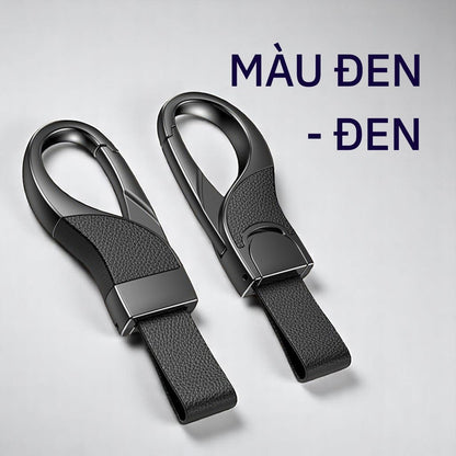 Móc Khóa Ô Tô Nam Cao Cấp Hợp Kim + Da