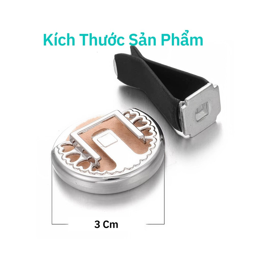 Kẹp Khuếch Tán Tinh Dầu Xe Hơi
