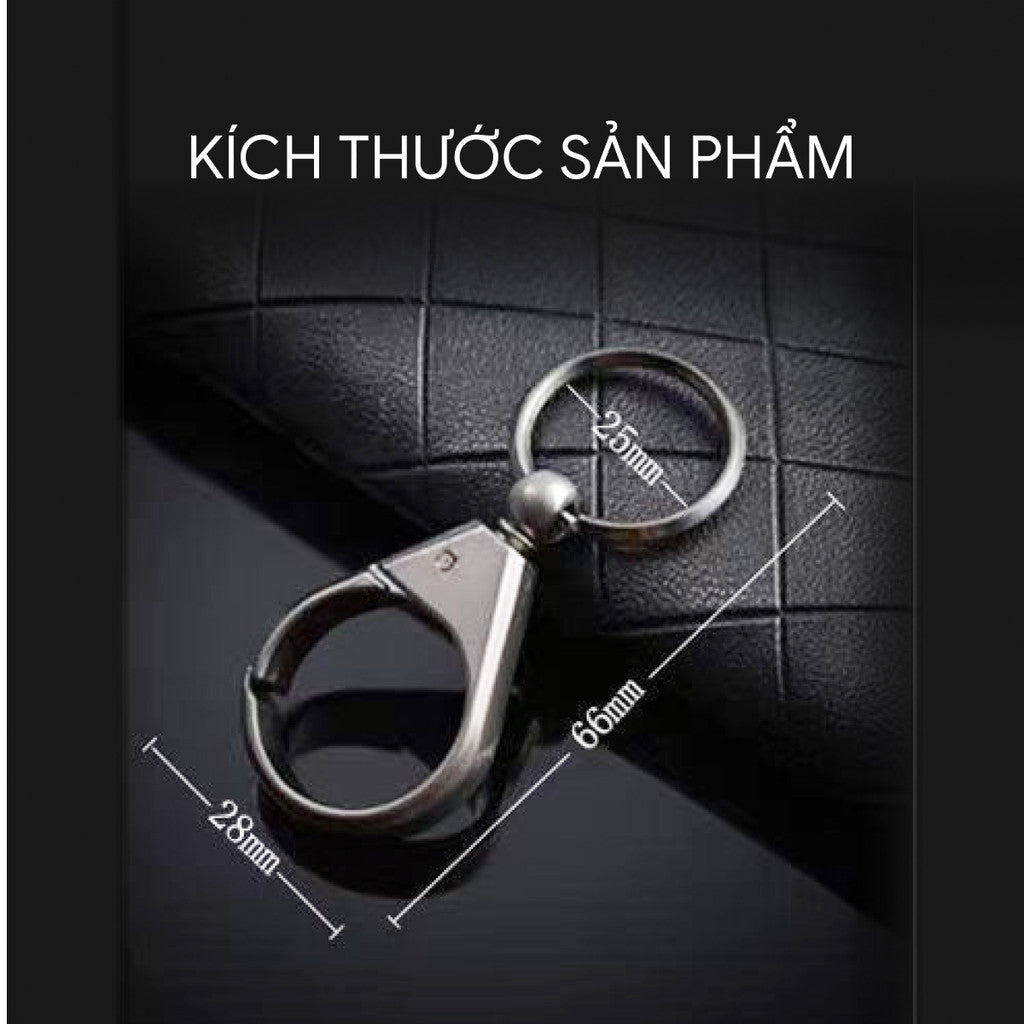 Móc Khóa EDC Kim Loại Kẽm Cao Cấp - Thiết Kế Nhỏ Gọn
