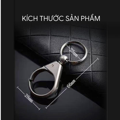 Móc Khóa EDC Kim Loại Kẽm Cao Cấp - Thiết Kế Nhỏ Gọn