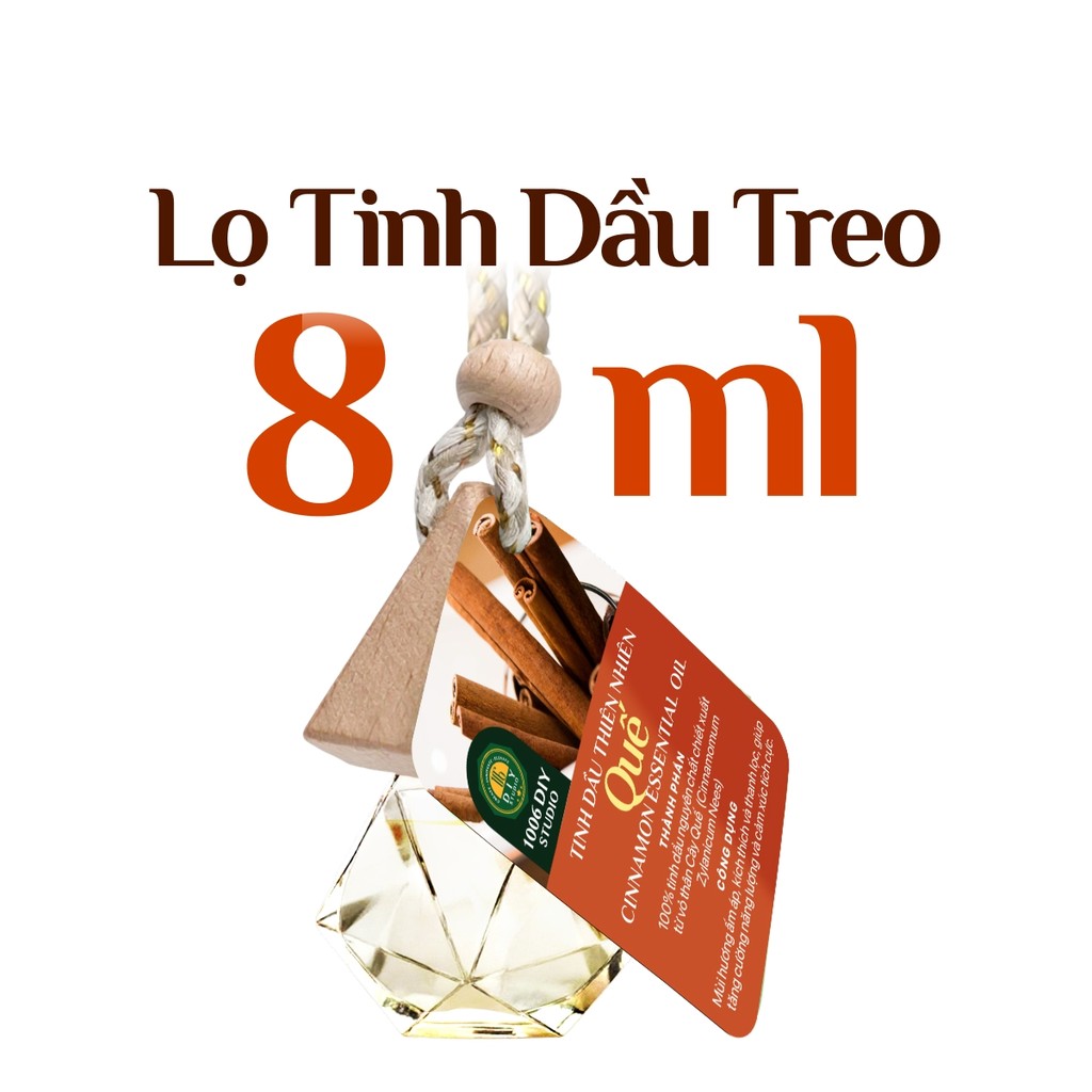 Tinh Dầu Vỏ Quế Nguyên Chất - Xông Phòng Thơm Ấm, Thư Giãn, Đuổi Côn Trùng