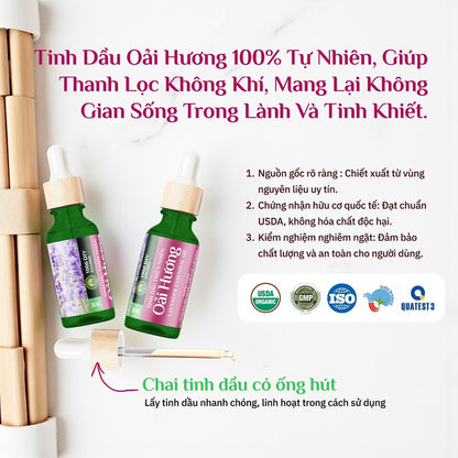 Tinh Dầu Oải Hương Lavender Nguyên Chất