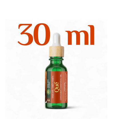 Tinh Dầu Vỏ Quế Nguyên Chất - Xông Phòng Thơm Ấm, Thư Giãn, Đuổi Côn Trùng