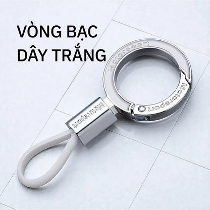 Móc Khóa Motorsport Cho Ô Tô Xe Máy Đa Năng Tháo Lắp Nhanh Chống Thất Lạc Kèm Dây TPU Dẻo