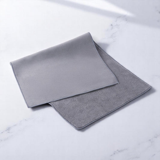 Khăn Lau Xe Ô Tô Lông Cừu San Hô Cao Cấp 2 Mặt Siêu Thấm Hút, Mềm Mịn, Không Xước Sơn