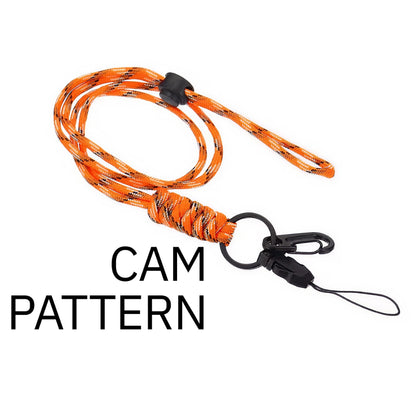 Dây Đeo Thẻ Nhân Viên, Chìa Khóa Paracord 7 Lõi Siêu Bền - Chịu Tải 150kg, Tùy Chỉnh Độ Dài