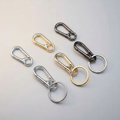 Móc Khóa Kim Loại Tối Giản Cài Thắt Lưng Thời Trang Nam Nữ Cao Cấp