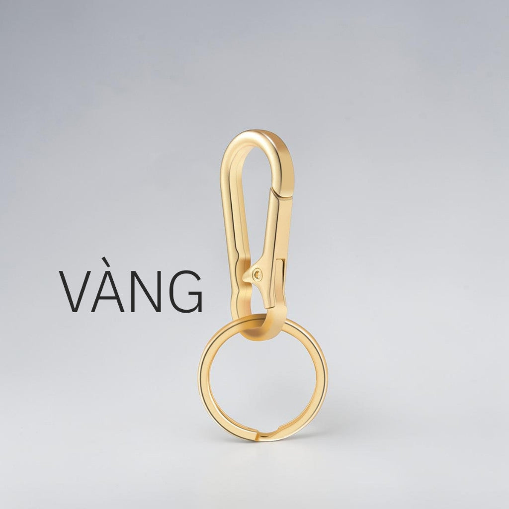 Móc Khóa Kim Loại Tối Giản Cài Thắt Lưng Thời Trang Nam Nữ Cao Cấp
