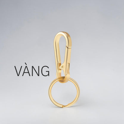 Móc Khóa Kim Loại Tối Giản Cài Thắt Lưng Thời Trang Nam Nữ Cao Cấp