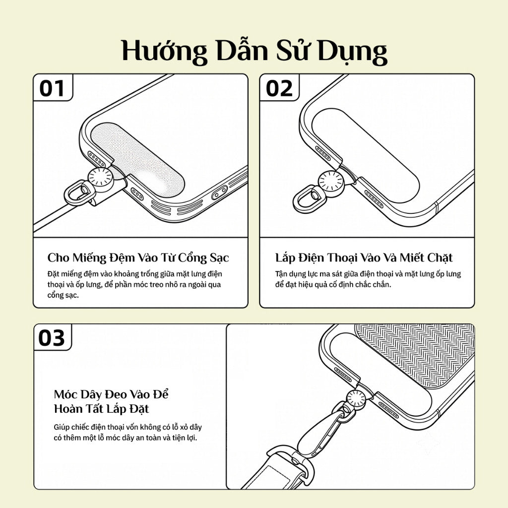 Dây Đeo Điện Thoại Giả Da Dạng Scrunchie Kết Hợp Móc Treo Túi Xách Thời Trang