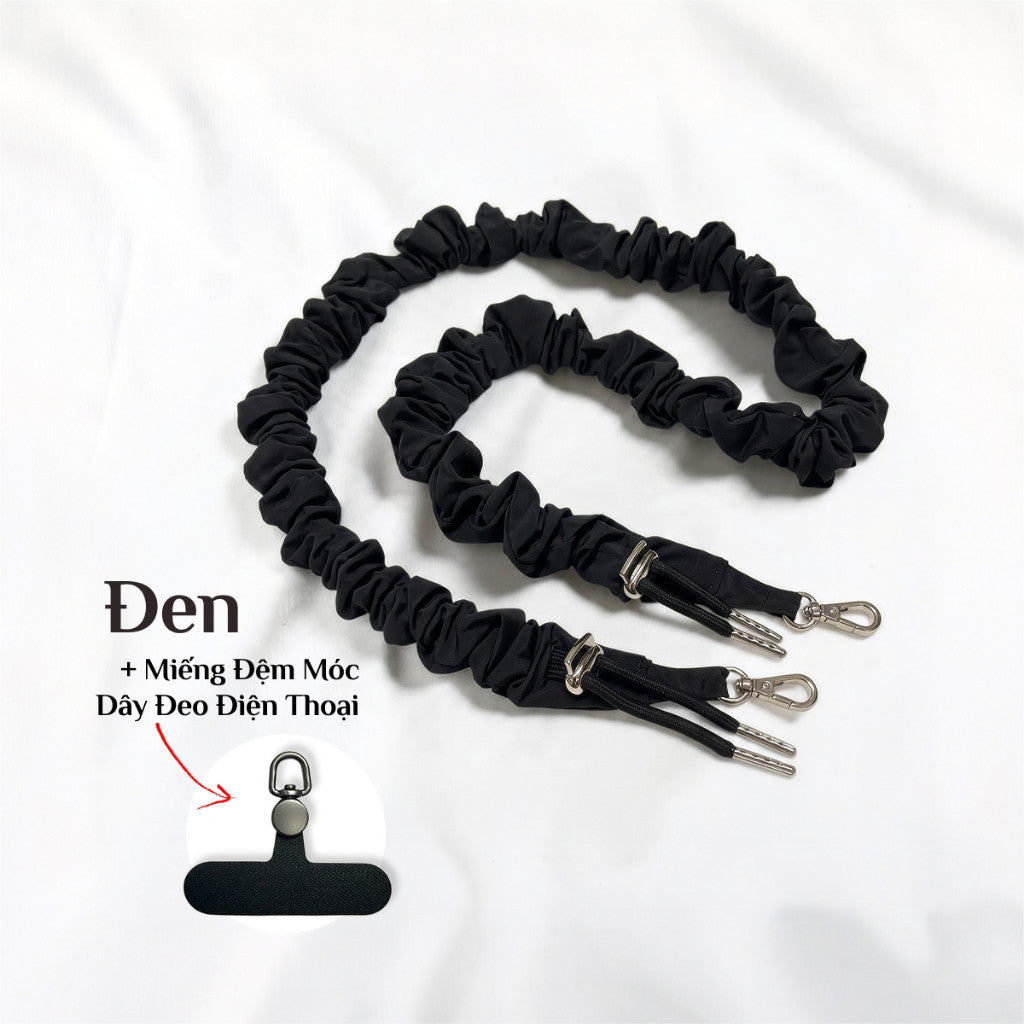 Dây Đeo Điện Thoại Máy Ảnh Túi Xách Đa Năng Chốt Rút Điều Chỉnh Độ Dài Tiện Lợi