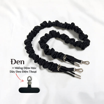 Dây Đeo Điện Thoại Máy Ảnh Túi Xách Đa Năng Chốt Rút Điều Chỉnh Độ Dài Tiện Lợi